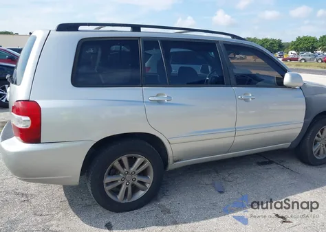 2006 Toyota Highlander Hybrid z USA, uszkodzony, nr VIN JTEDW21A160004727